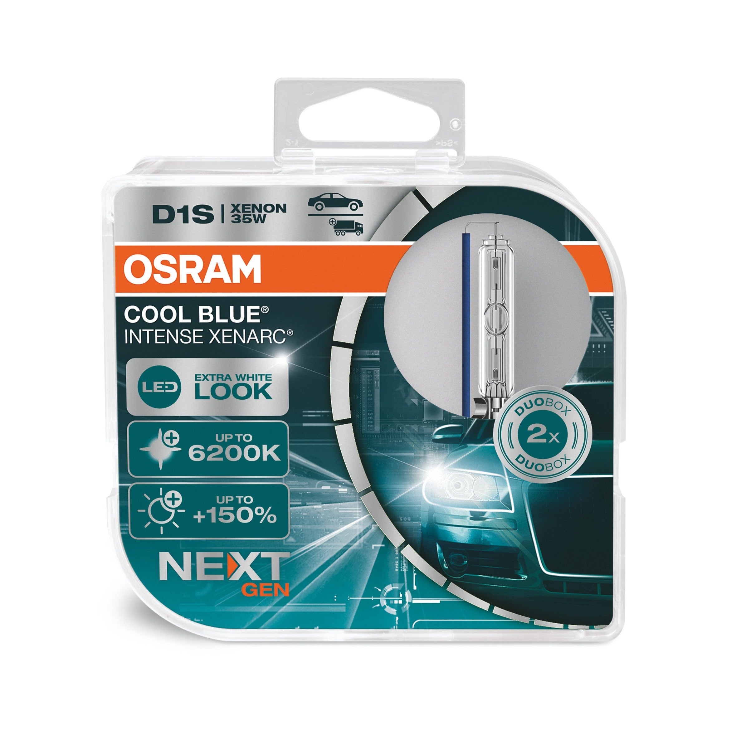 Osram 66140CBN-HCB HID xenon bulbs 2 pack 